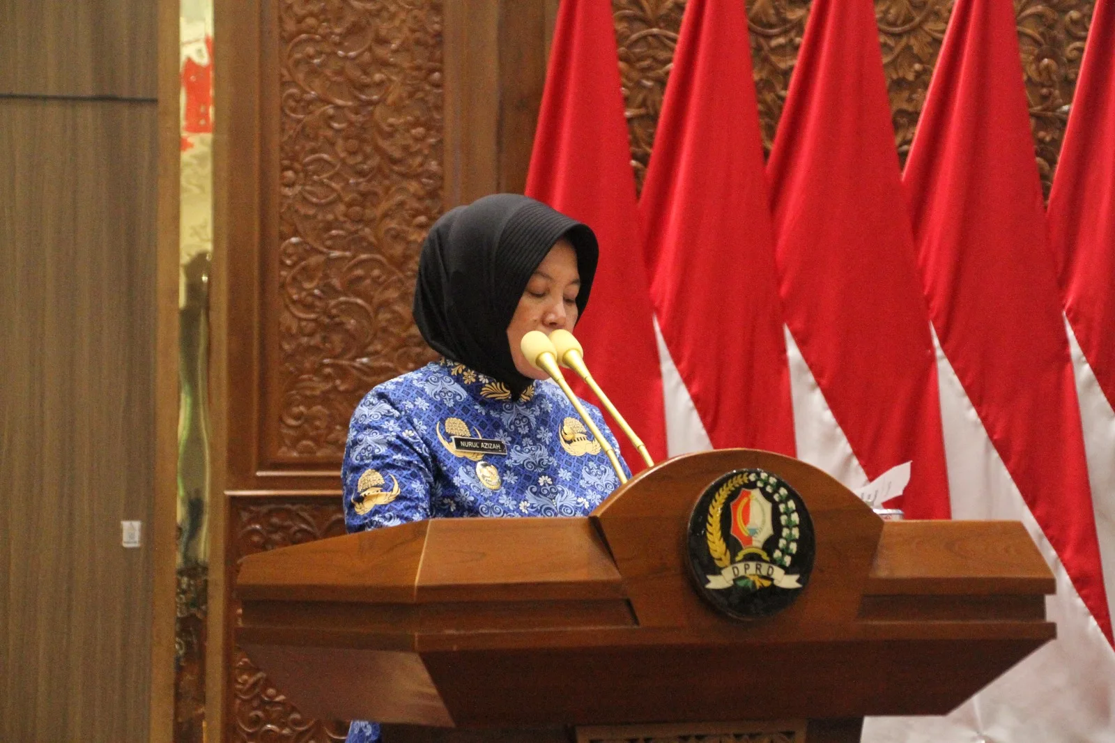 Rapat Paripurna Jawaban Bupati atas Pandangan Umum Fraksi terhadap Raperda APBD 2027