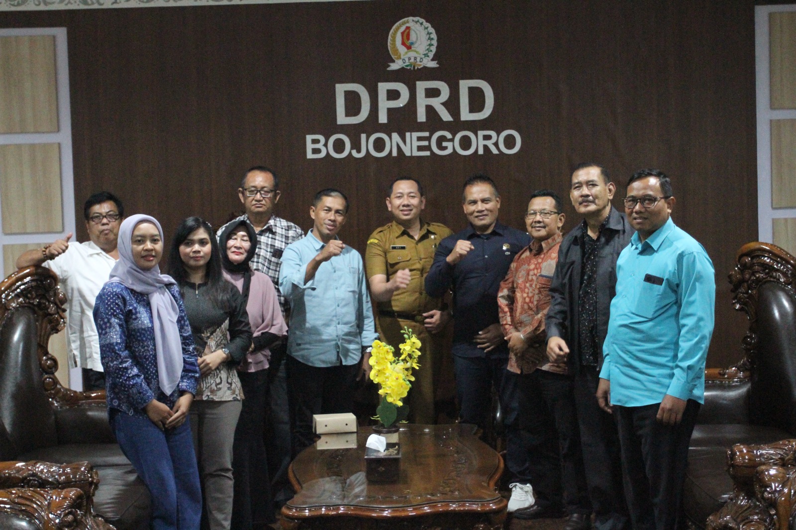 DPRD Bojonegoro Terima Kunjungan Kerja Komisi A dan D DPRD Kabupaten Madiun