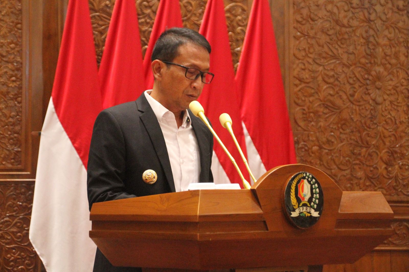 Bupati Bojonegoro Sampaikan Nota Pengantar Mengenai Raperda Pembentukan dan Susunan Perangkat Daerah