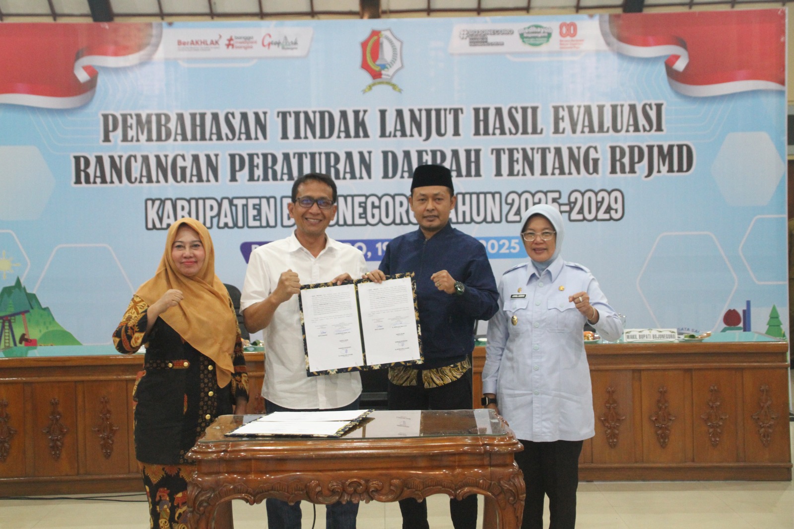Pembahasan Tindak Lanjut Hasil Evaluasi Raperda RPJMD 2025–2029
