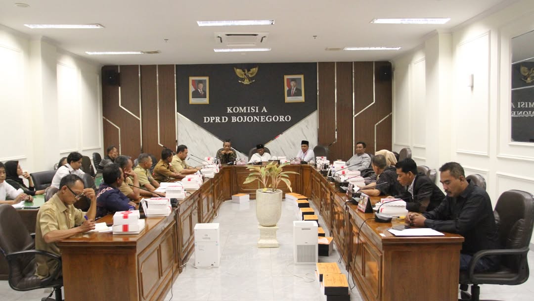 Komisi A DPRD Bojonegoro Gelar Rapat Kerja Bahas Pilkades PAW