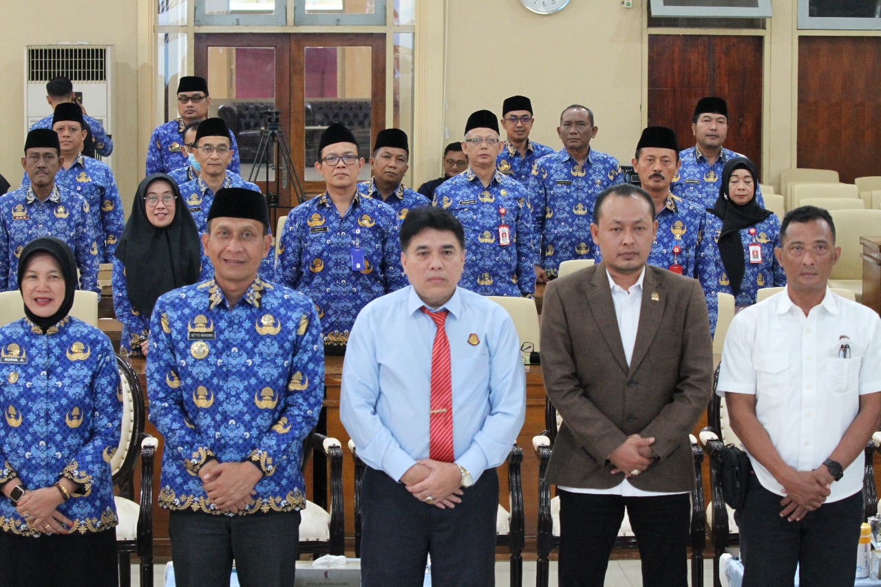 Ketua DPRD Bojonegoro Hadiri Penandatanganan Kerja Sama Pemkab dan Kejaksaan Negeri Bojonegoro