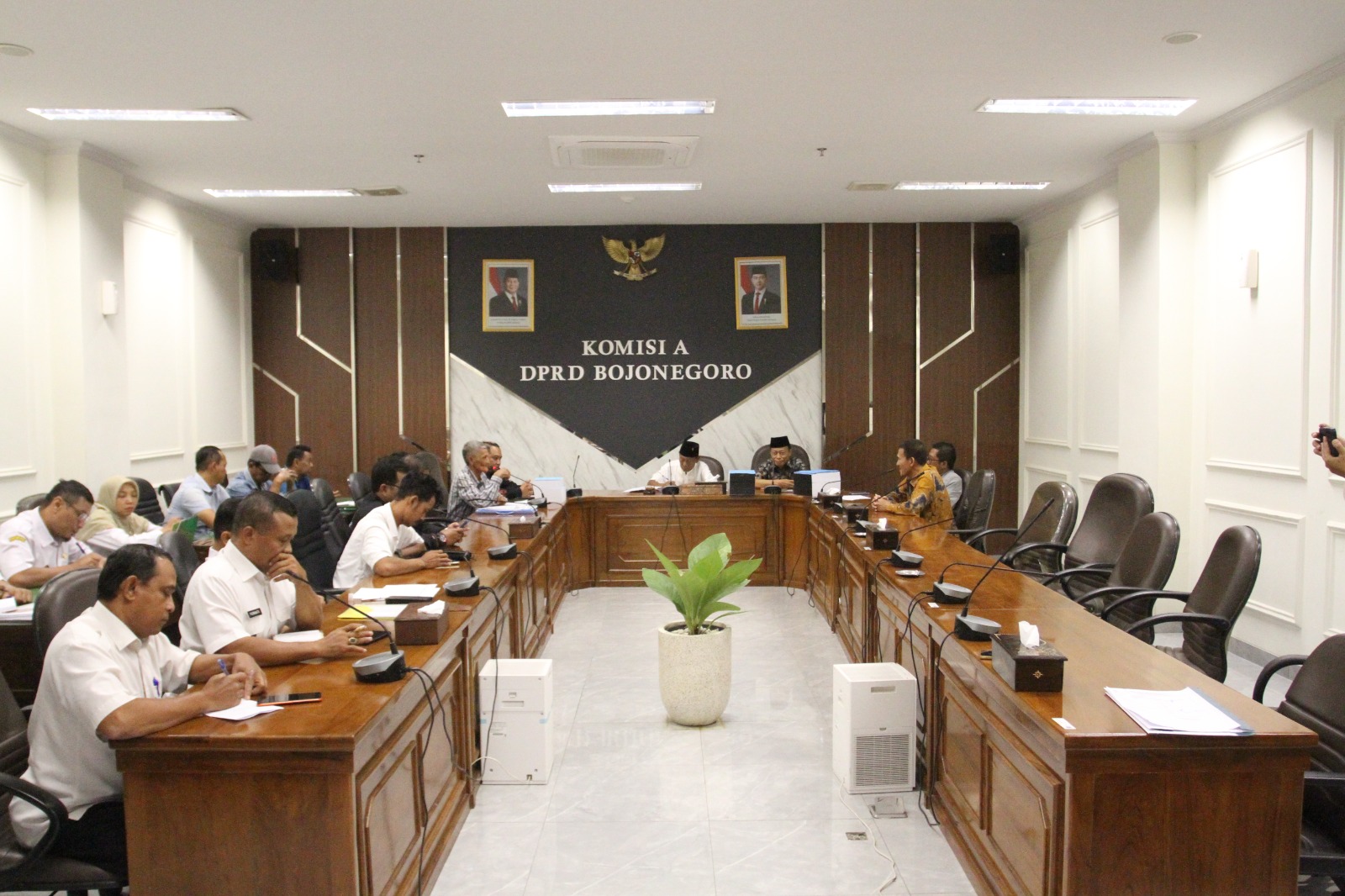 Rapat Kerja Komisi A Bahas TKD Desa Kalirejo Kecamatan Bojonegoro