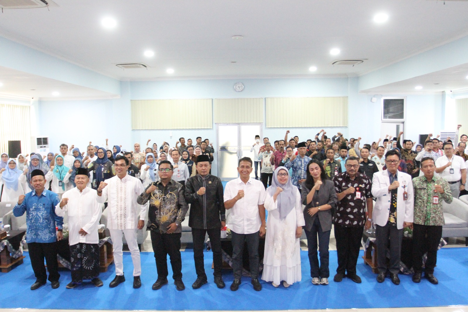 Ketua DPRD Bojonegoro bersama Ketua Komisi C dan Ketua Komisi B Hadiri Forum Konsultasi Publik