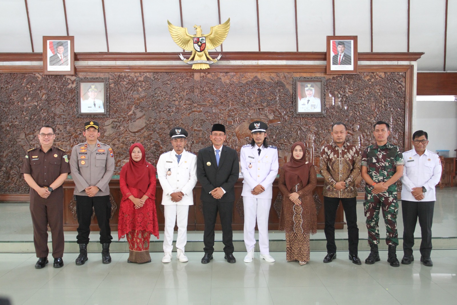 Ketua DPRD Bojonegoro Hadiri Pelantikan Kepala Desa PAW