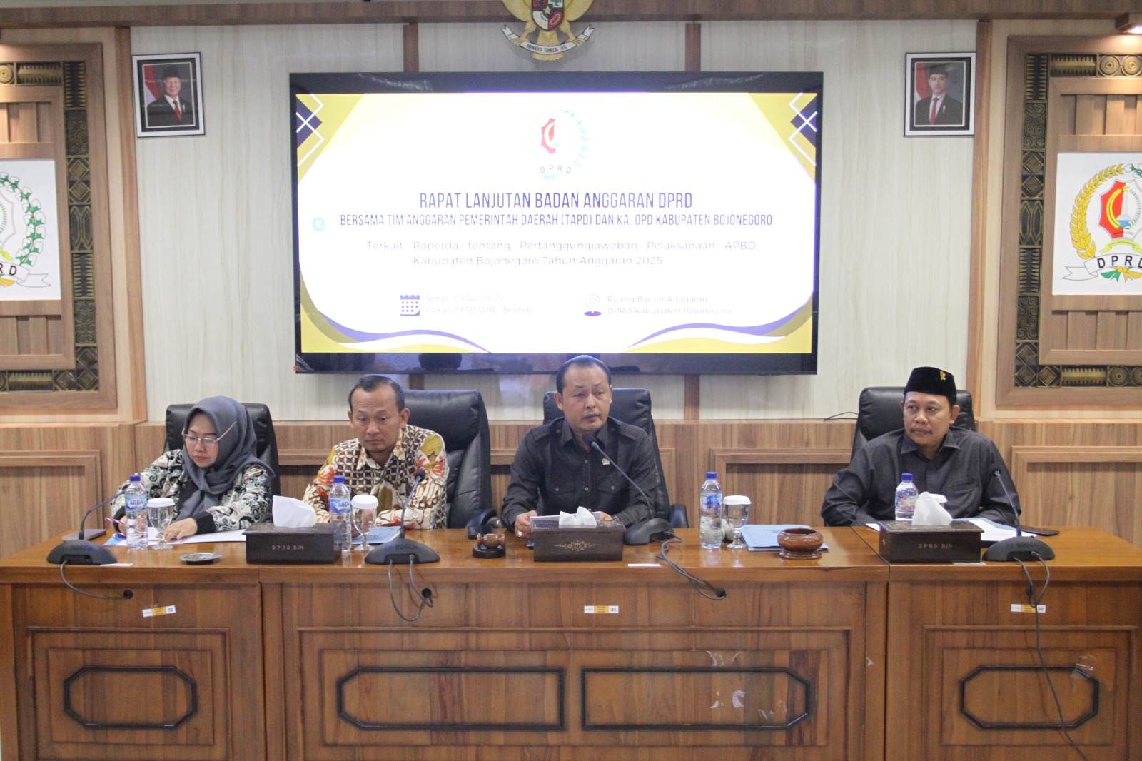 Badan Anggaran Lanjutkan Pembahasan Raperda Pertanggungjawaban Pelaksanaan APBD 2025