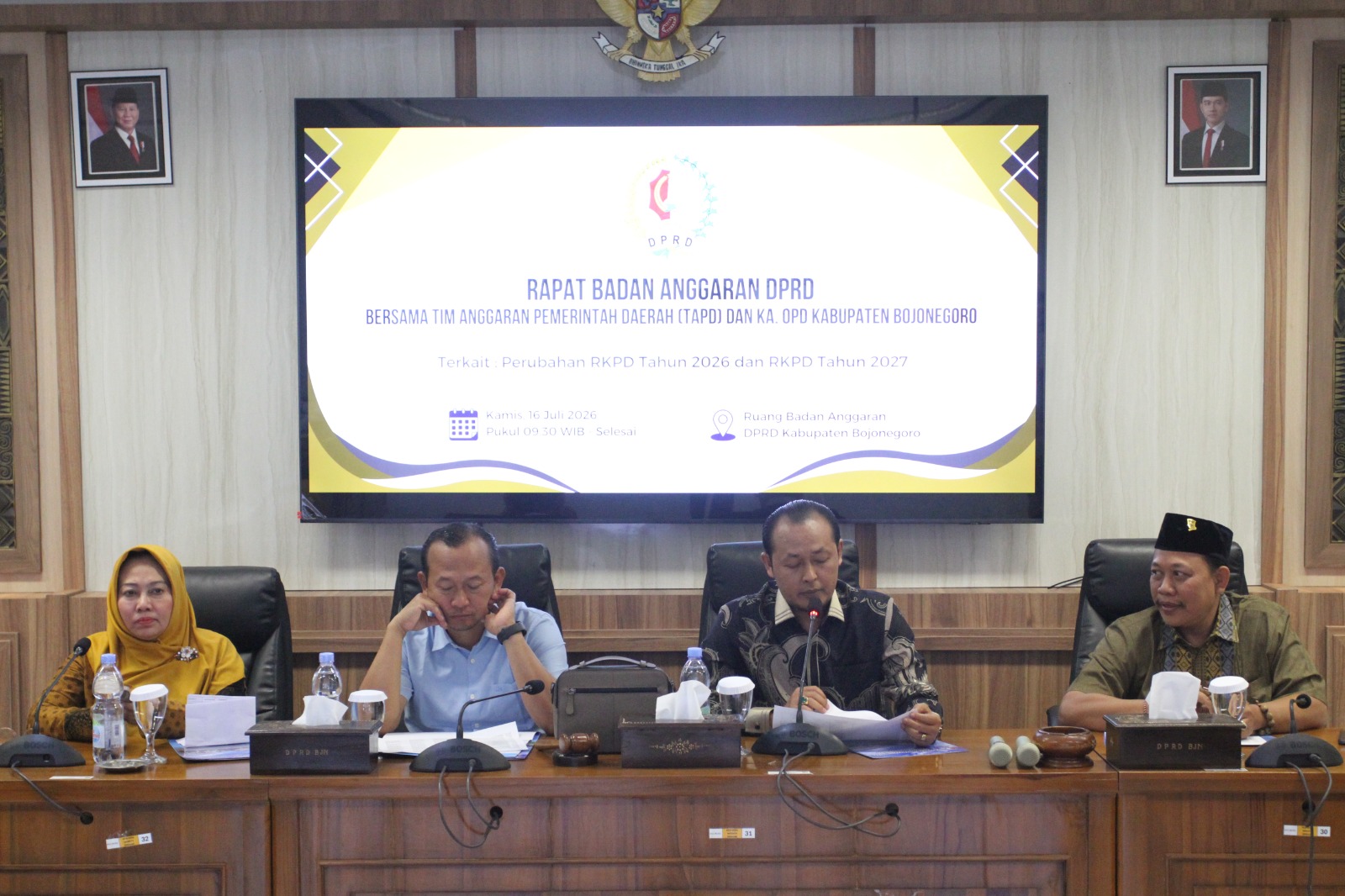 Badan Anggaran Bahas Perubahan RKPD 2026 dan RKPD 2027