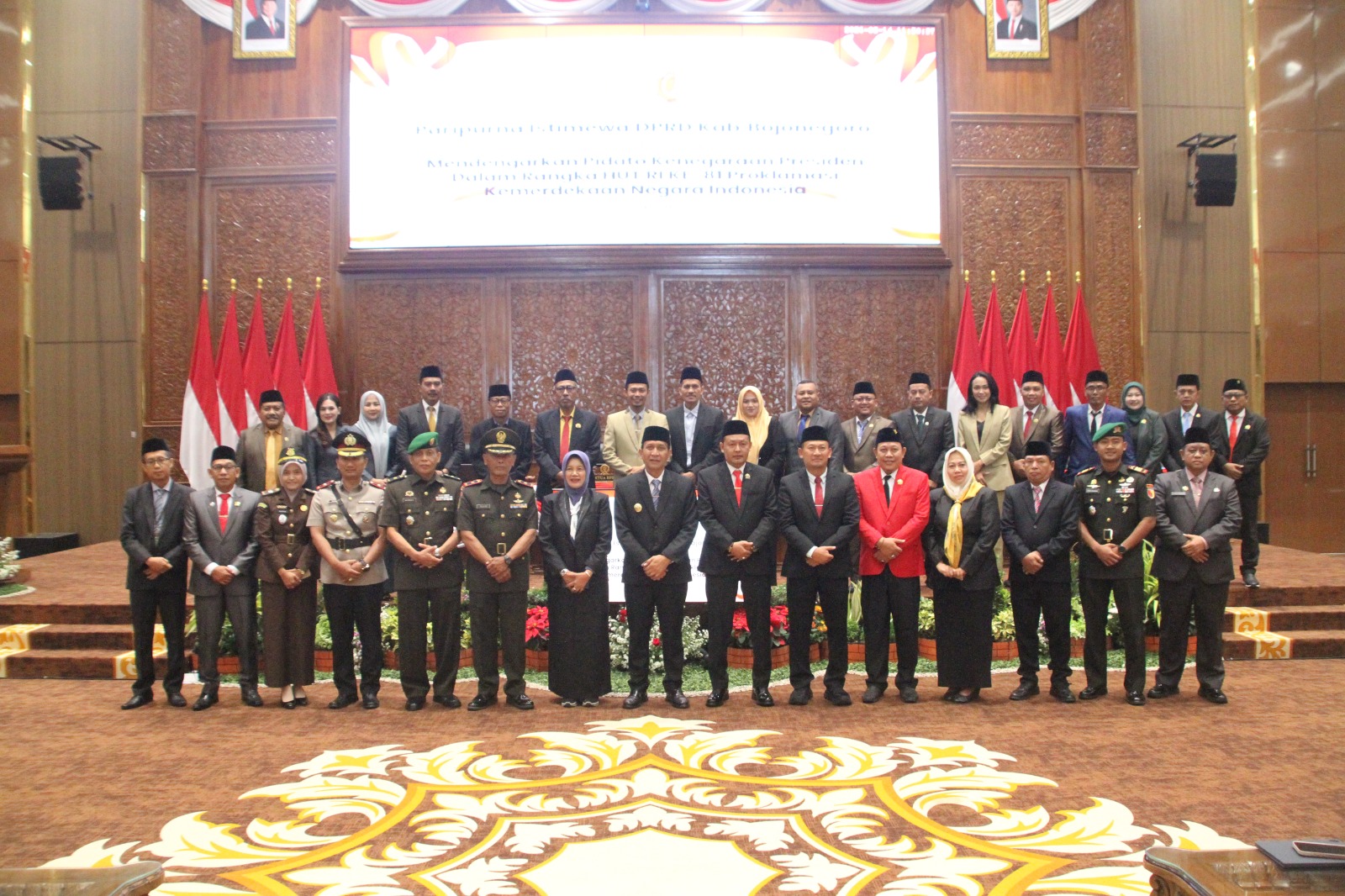 Rapat Paripurna Istimewa Mendengarkan Pidato Kenegaraan Presiden RI