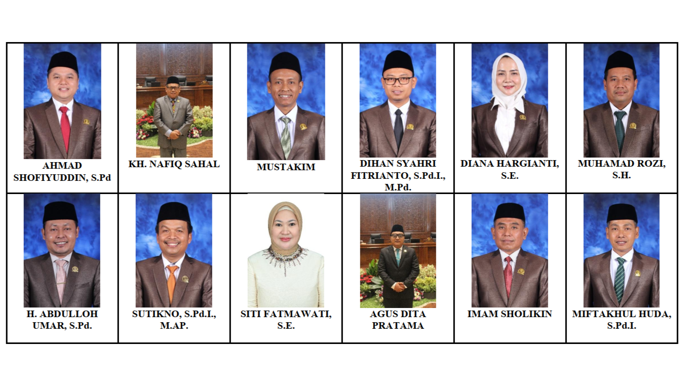 Profil Anggota DPRD Kabupaten Bojonegoro 2024-2029