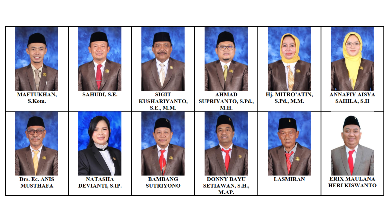 Profil Anggota DPRD Kabupaten Bojonegoro 2024-2029
