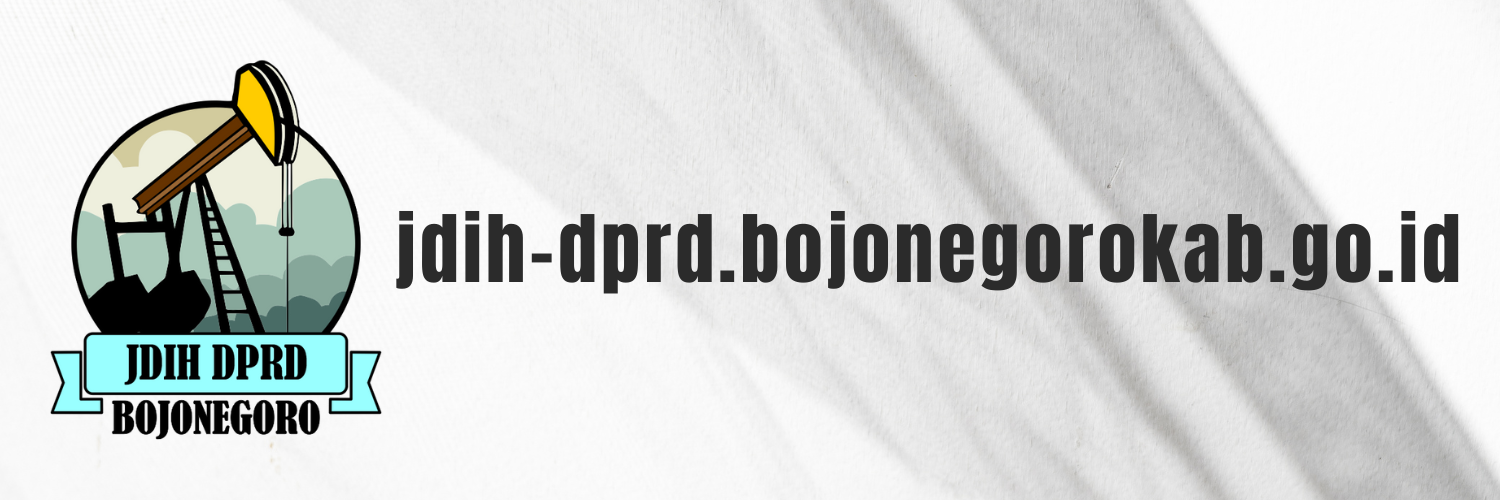 JDIH DPRD Kabupaten Bojonegoro